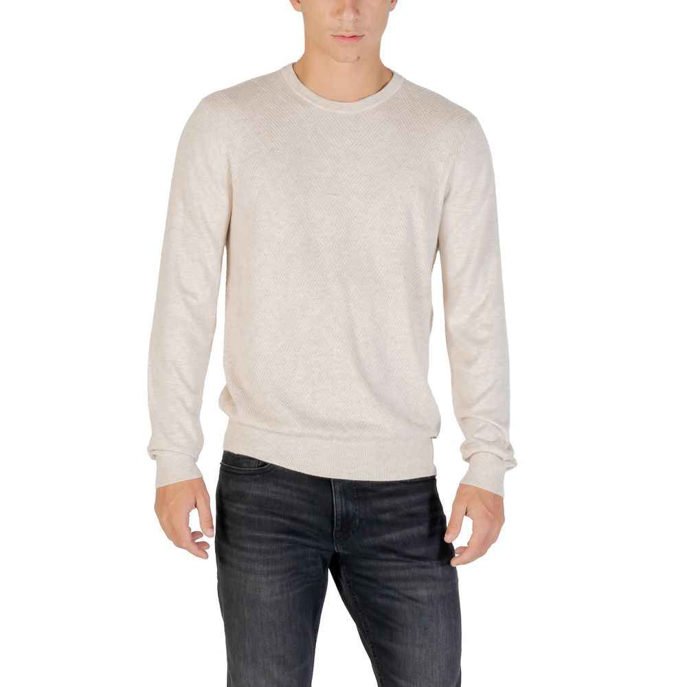 Guess Beige Polyacrylic Sweatshirt