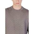 Armani Exchange Gray Polyamide Sweatshirt