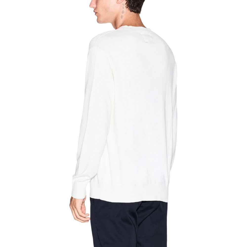 Armani Exchange Cream Viscose Sweatshirt
