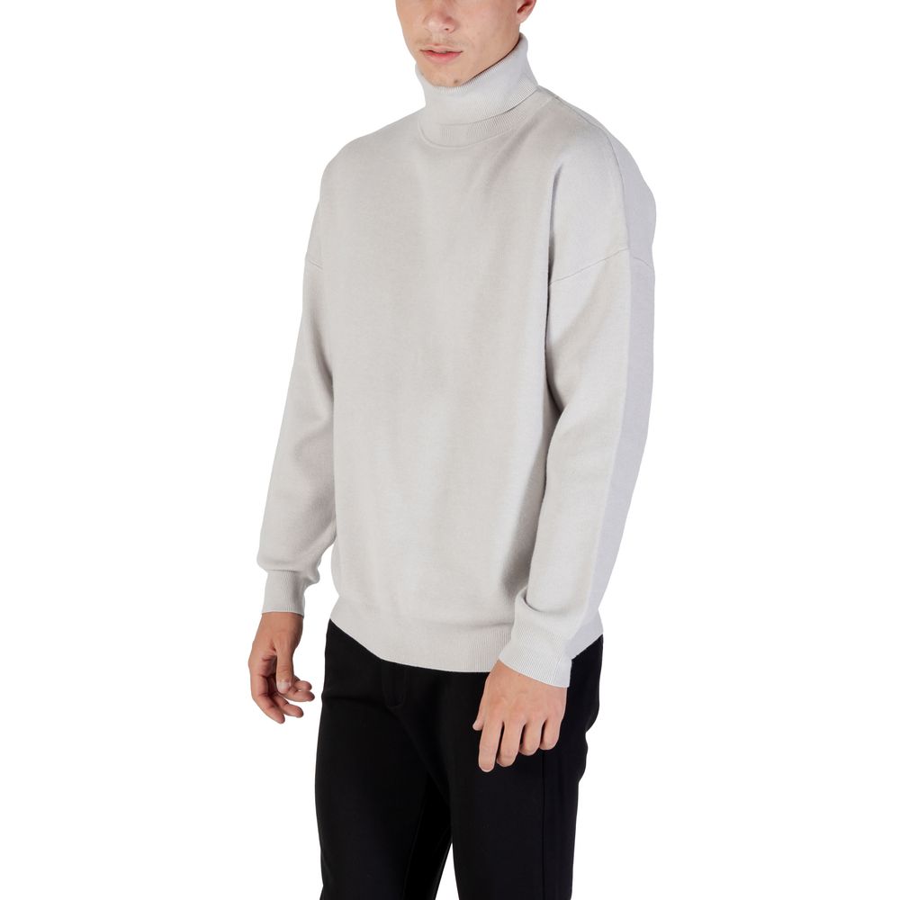 Antony Morato Gray Viscose Sweatshirt