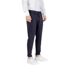 Antony Morato Blue Viscose Dress Pants
