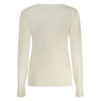 Guess Jeans Bianco Viscosa Women Sweater