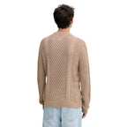 Tommy Hilfiger Jeans Beige Recycled Cotton Sweatshirt
