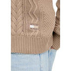 Tommy Hilfiger Jeans Beige Recycled Cotton Sweatshirt
