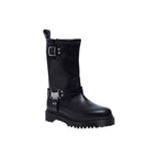 Dr. Martens Black Leather Lace-Up Boots