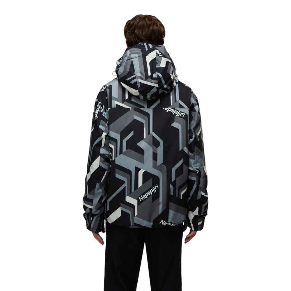 Napapijri Bicolor Recycled Polyester Shell Jacket