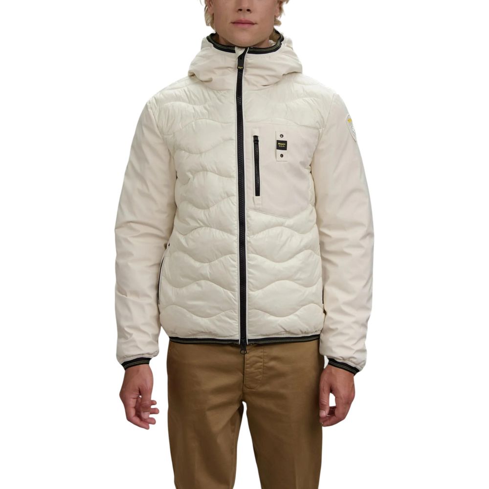 Blauer White Polyamide Shell Jacket