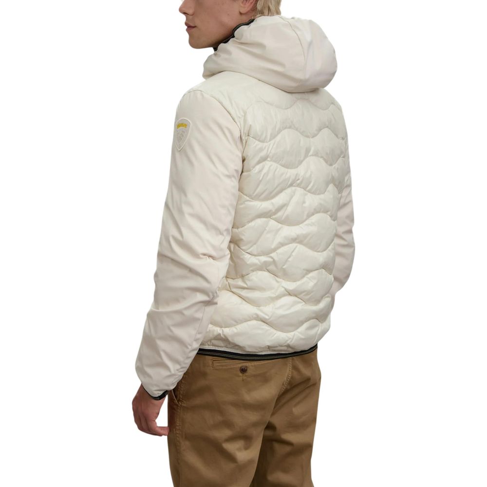 Blauer White Polyamide Shell Jacket