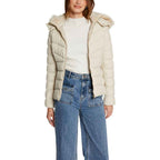 Morgan De Toi Beige Polyethylene Jackets And Coat