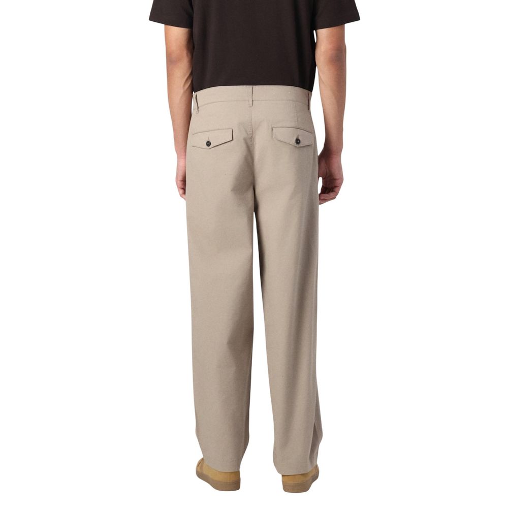 Only & Sons Beige Cotton Casual Pants