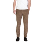 Borghese Brown Cotton Casual Pants