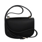 A.P.C. Black Leather Shoulder Bag