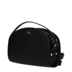 A.P.C. Black Leather Crossbody Bag