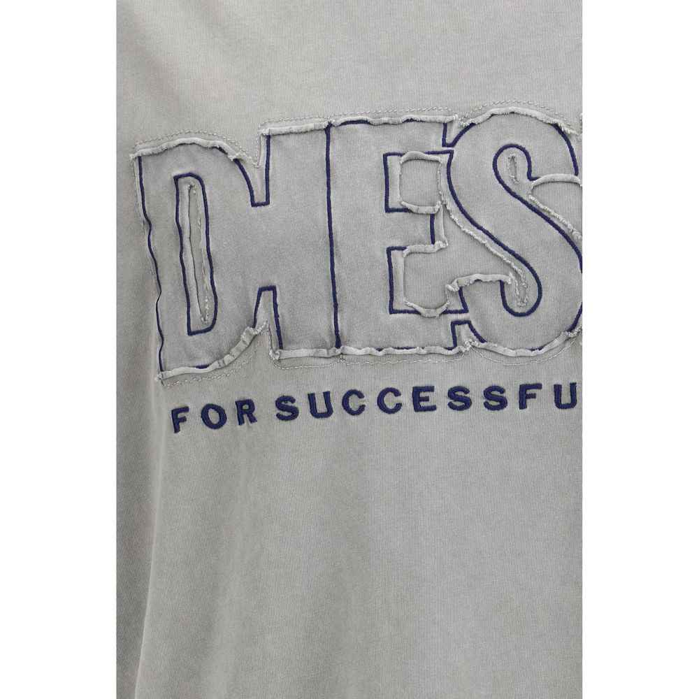 Diesel Gray Cotton Sportswear