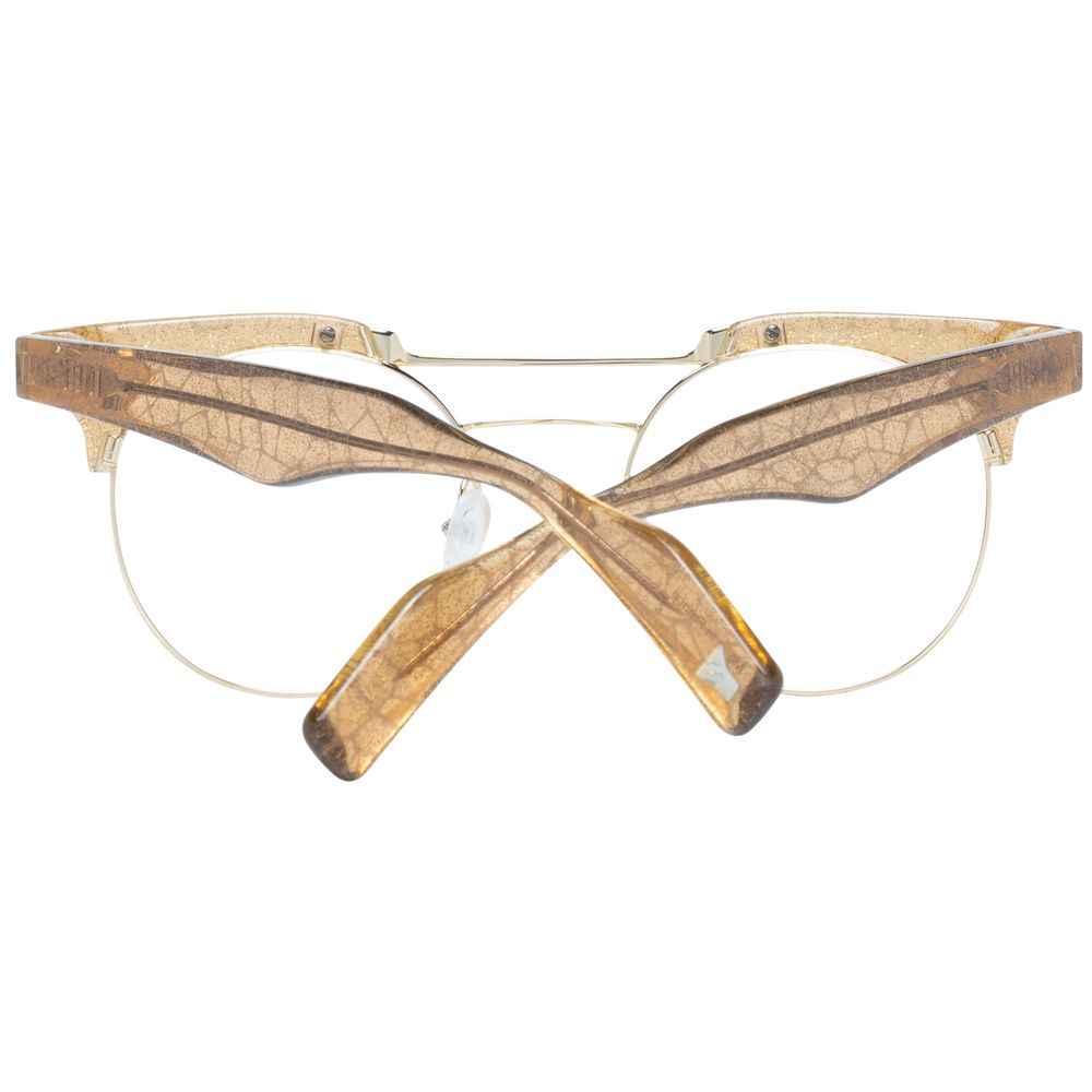 Yohji Yamamoto Gold Metal & Plastic Glasses (Frames)
