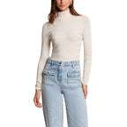 Morgan De Toi Beige Viscose Turtleneck