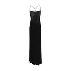 PINKO Black Polyester Casual Dress