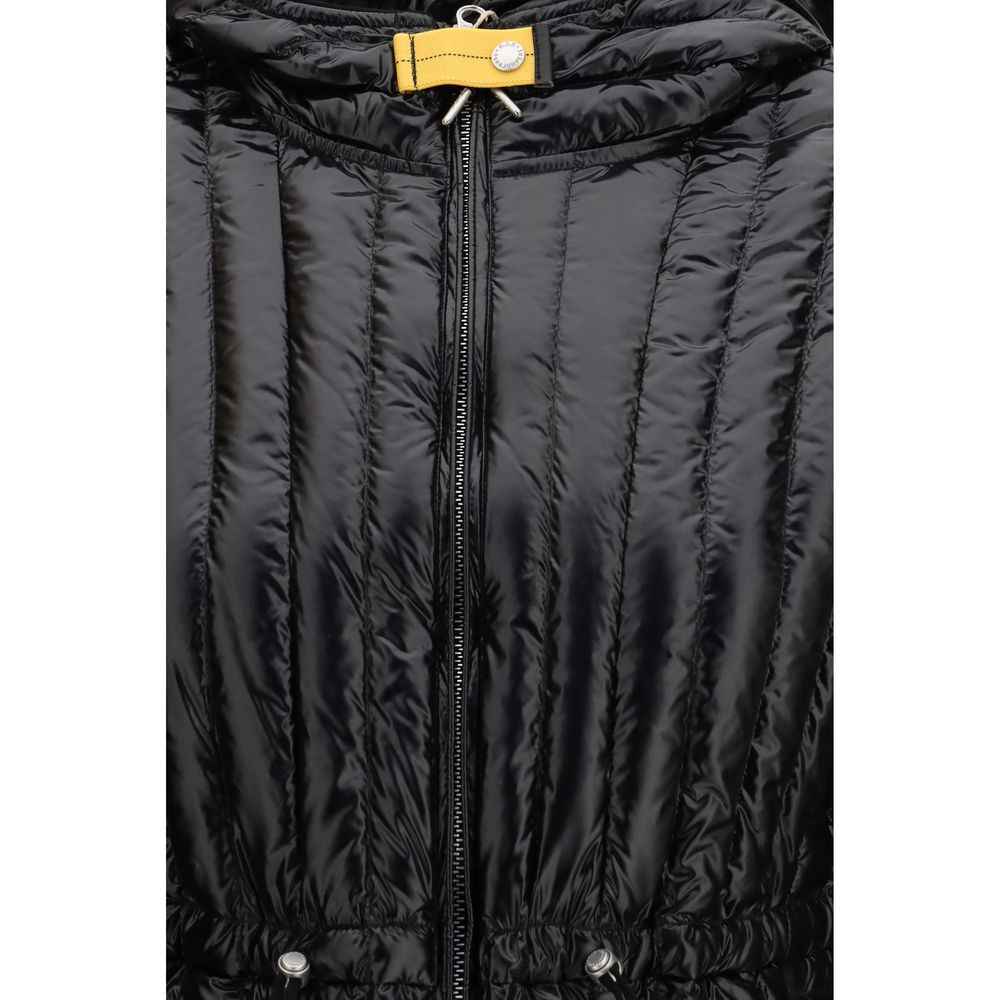 Parajumpers Black Nylon Full-Length Jacket