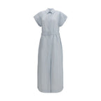 Jacob Cohen Blue Copper Long Dress