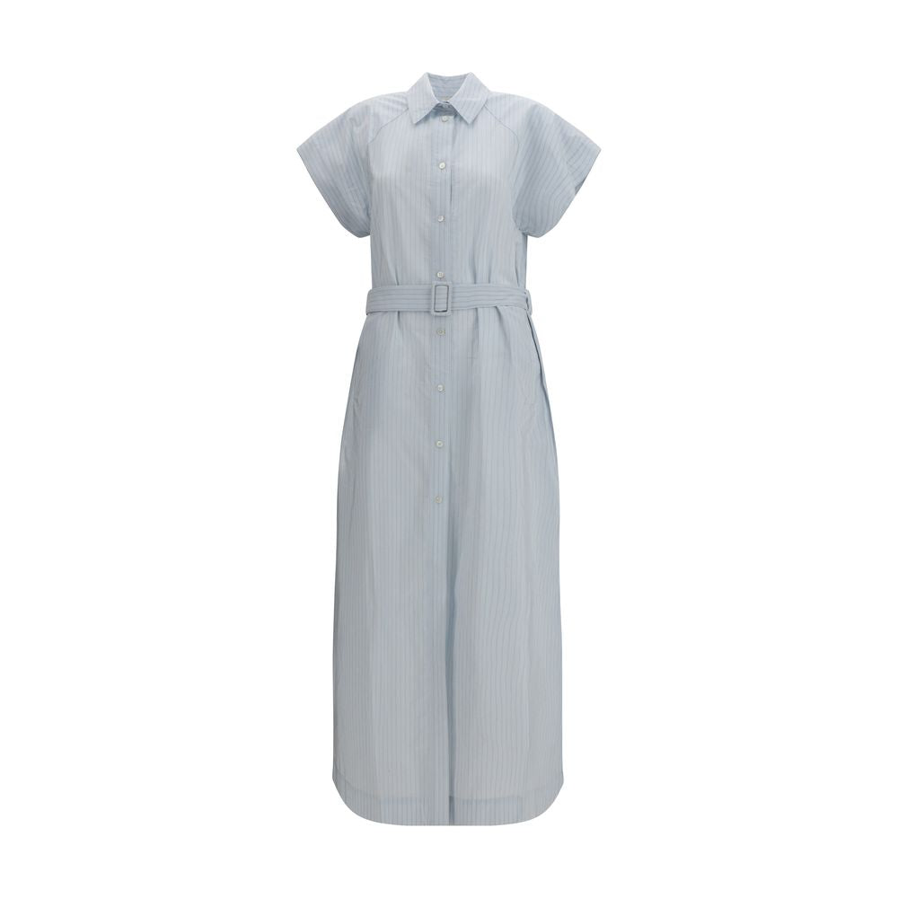 Jacob Cohen Blue Copper Long Dress