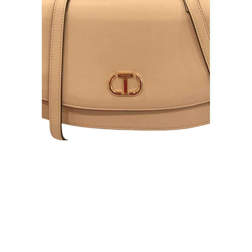 Twinset Yellow PU Women Crossbody