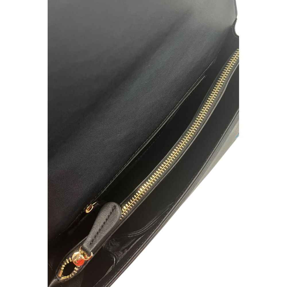 Twinset Black PU Women Shoulder Bag