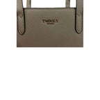 Twinset Grey PU Women Shoulder Bag