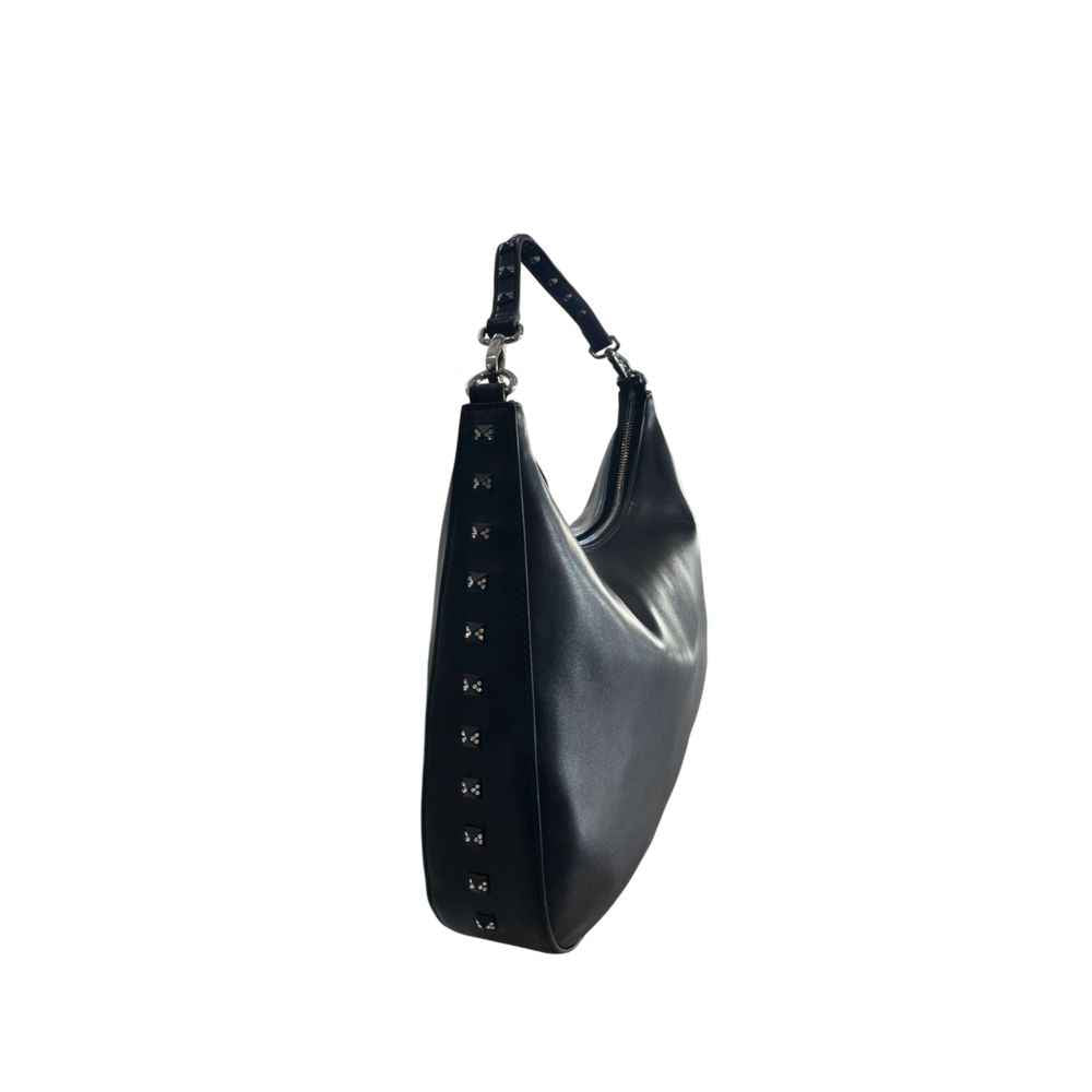 Twinset Black PU Women Shoulder Bag