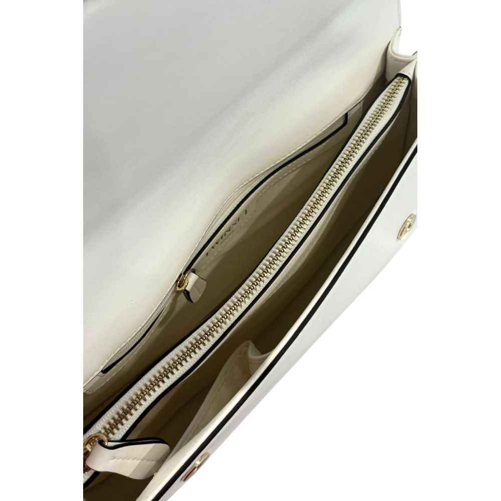 Twinset White PU Women Shoulder Bag