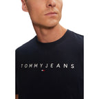 Tommy Hilfiger Jeans Blue Recycled Cotton T-Shirt