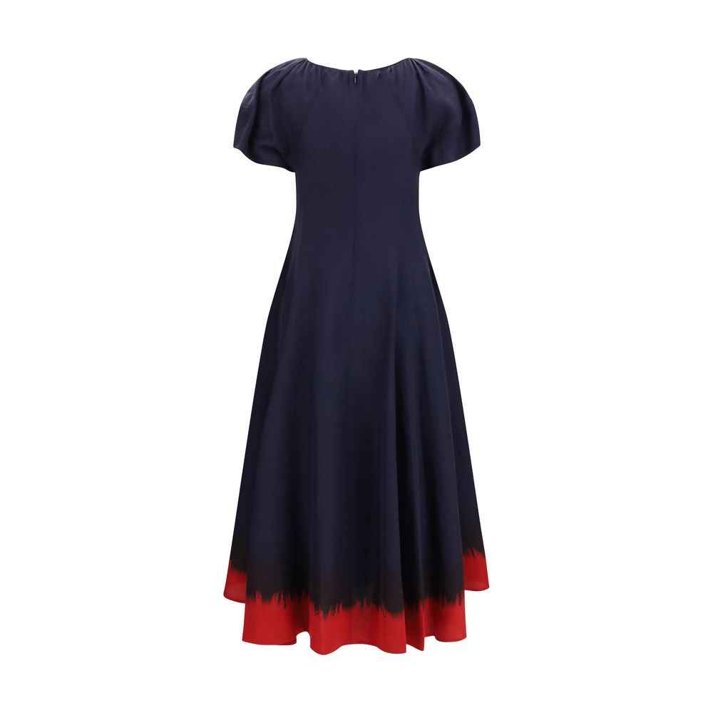 Tory Burch Blue Viscose Casual Dress