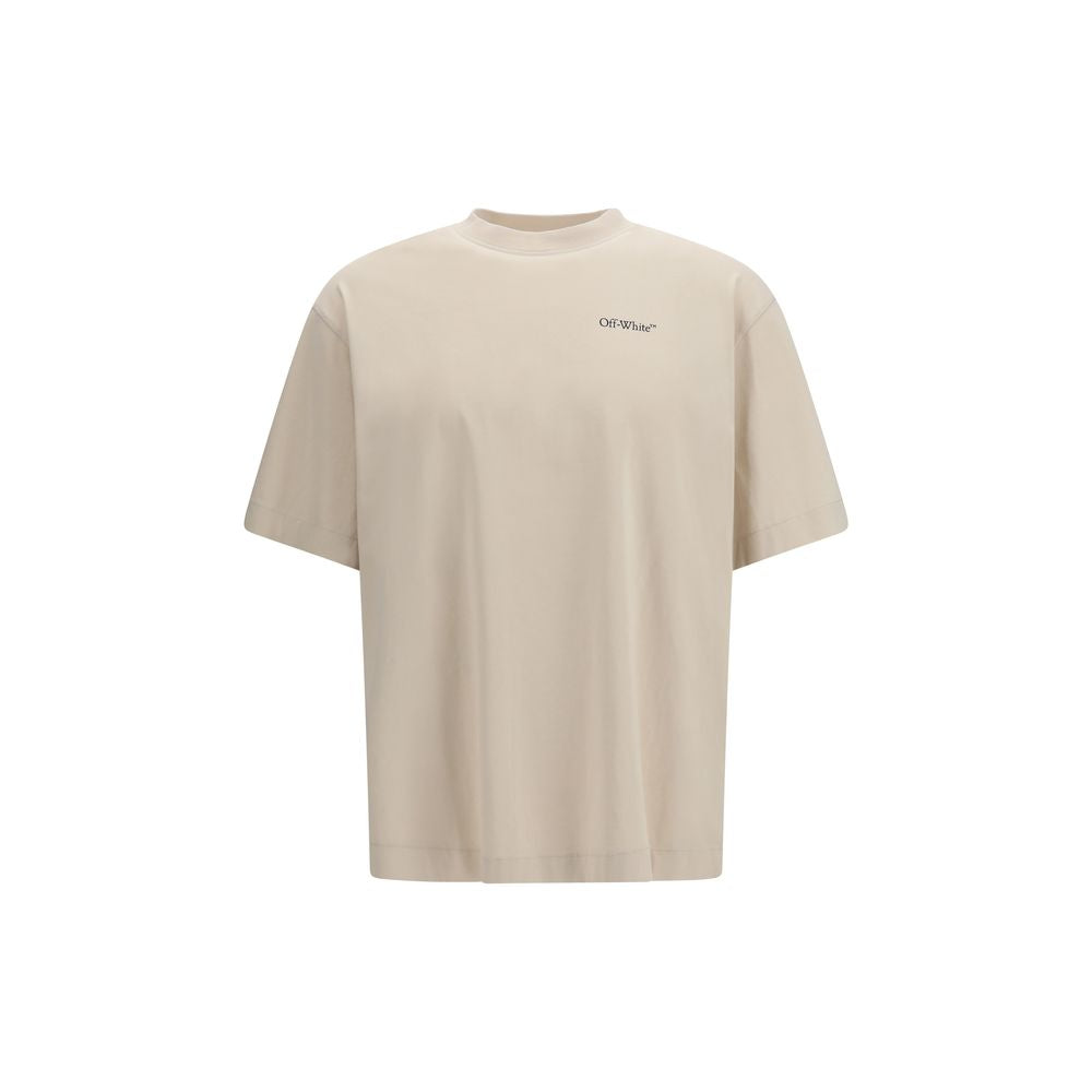 Off-White Beige Cotton Sportswear