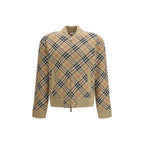 Burberry Beige Wool Bomber