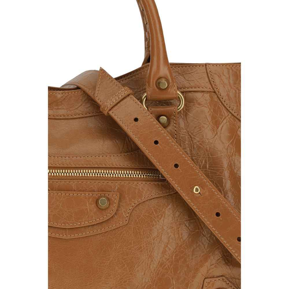 Balenciaga Beige Lamb Ovis Aries Aries Handbag