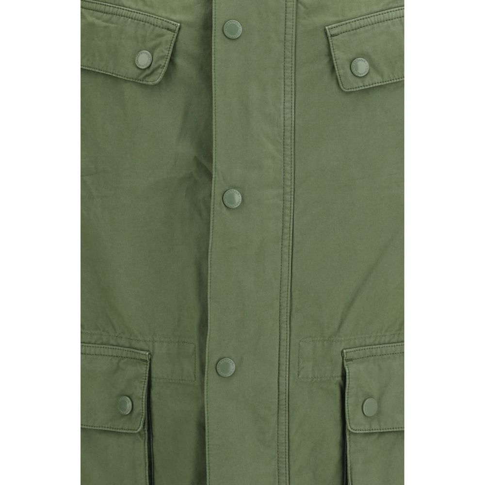 Barbour International Bicolor Cotton Coat