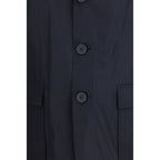 Thom Browne Blue Polyester Coat