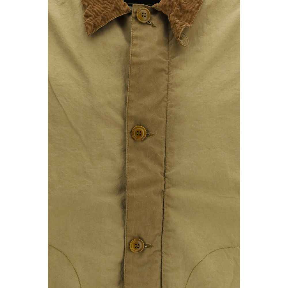 Barbour International Beige Cotton Coat