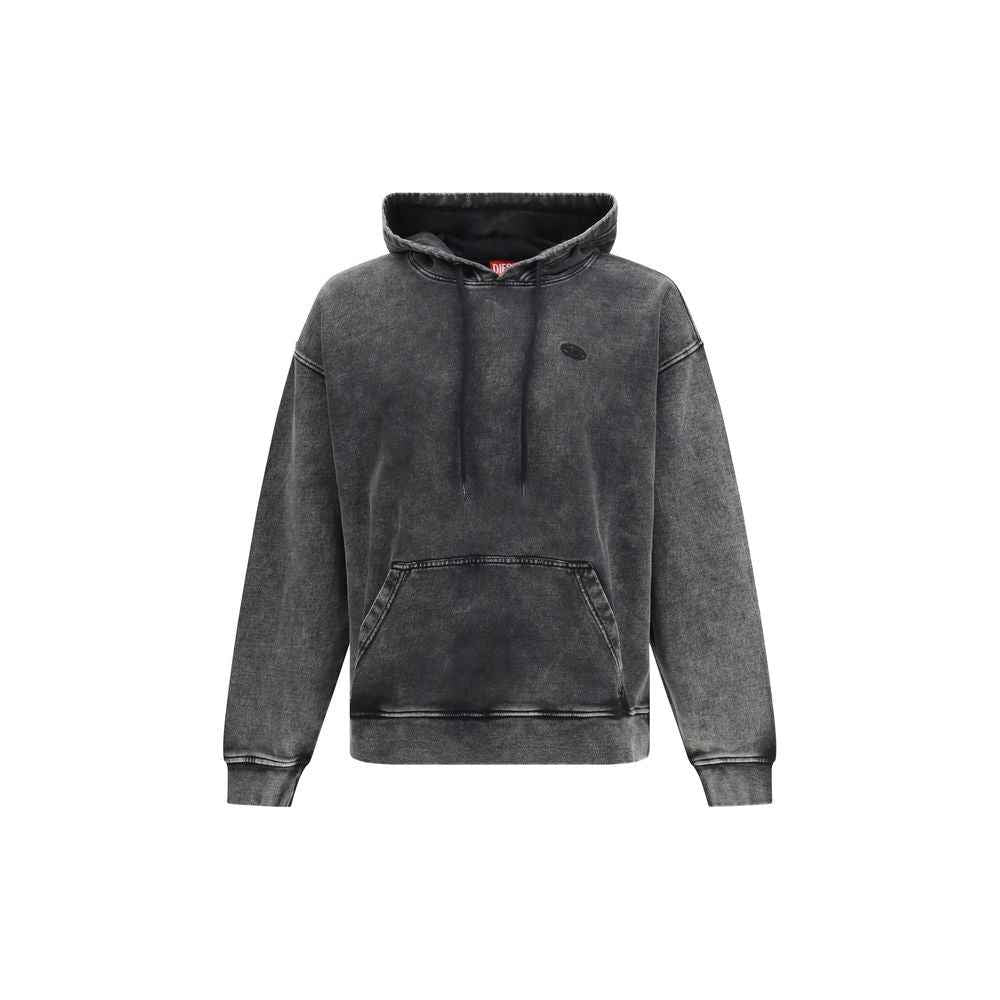 Diesel Black Cotton Sweatshirt