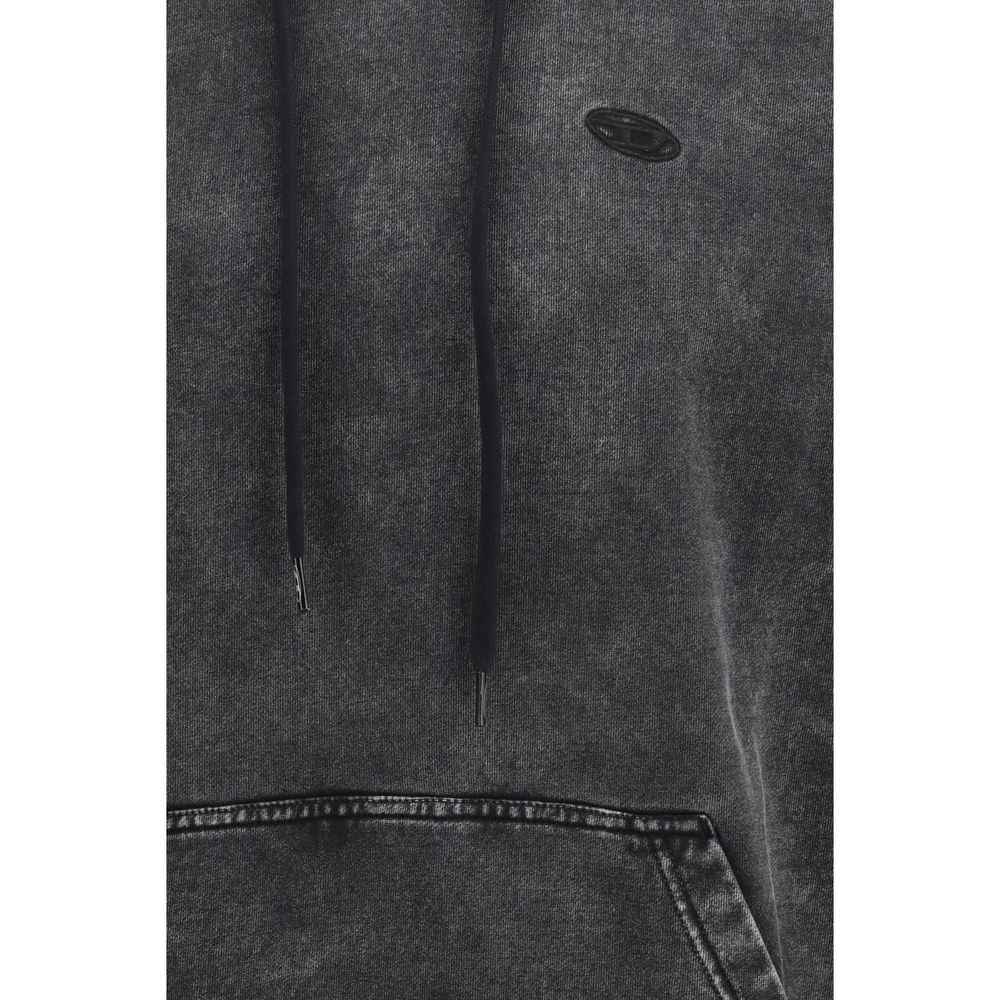 Diesel Black Cotton Sweatshirt