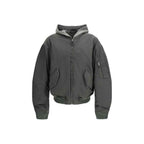 Balenciaga Gray Cotton Bomber
