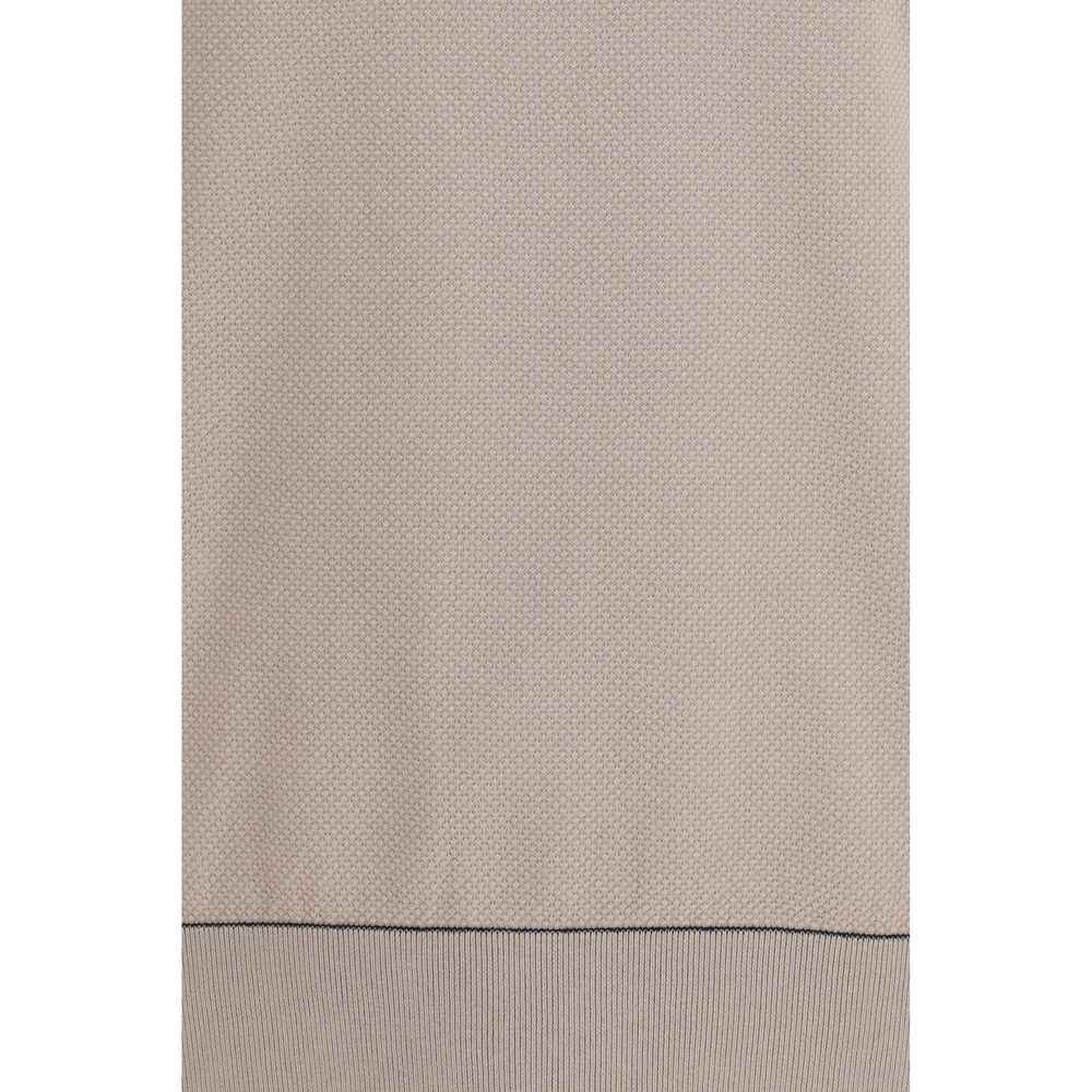 Brioni Beige Cotton Polo Shirt