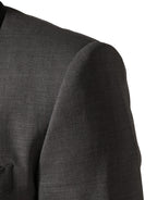 Dolce & Gabbana Gray Wool Single Breasted 1 Button 3PC Suit