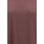 Brunello Cucinelli Bordeaux Nylon T-Shirt