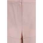 Max Mara Multicolor Wool Bermuda Shorts