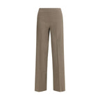 Avenue Montaigne Beige Linen Casual Pants