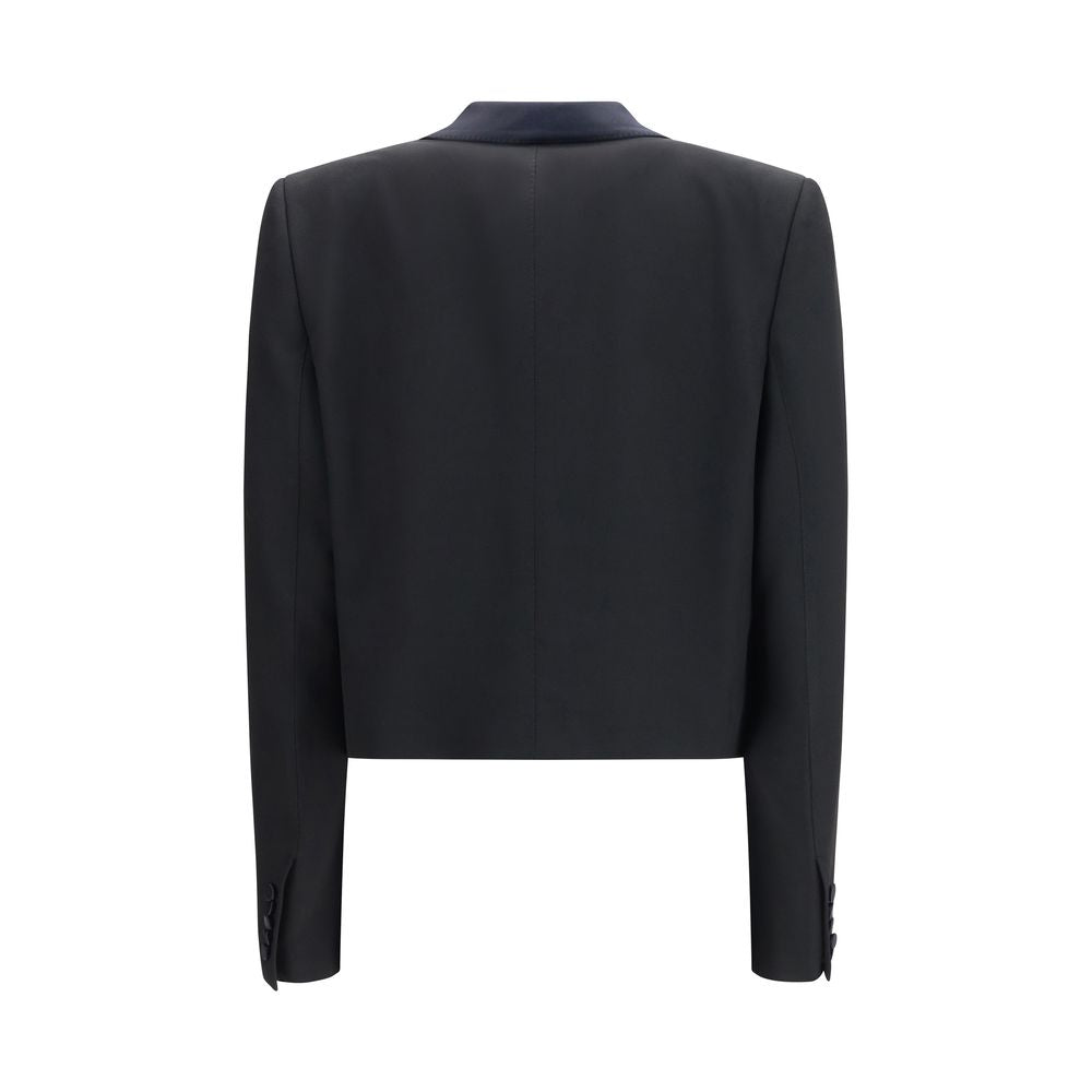 Tom Ford Black Wool Jackets And Coat