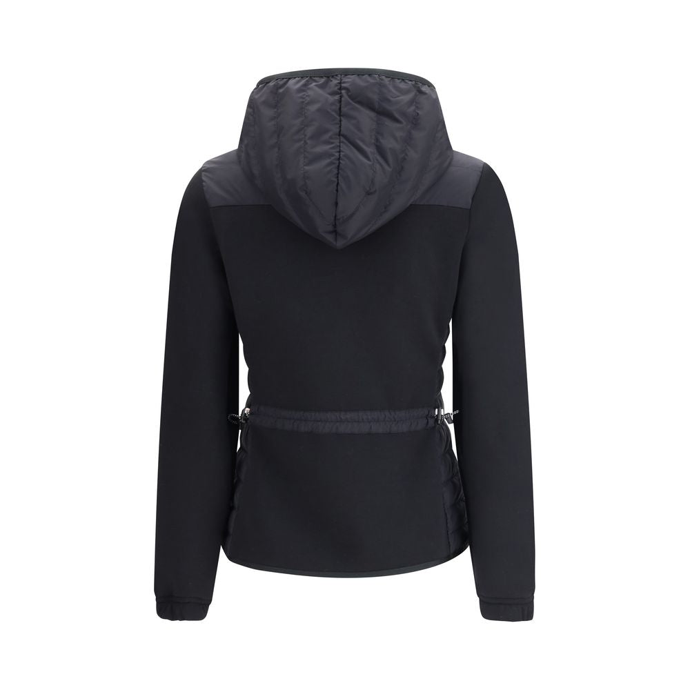Moncler Grenoble Black Polyamide Full-Length Jacket