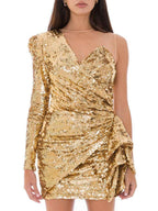 Elisabetta Franchi Bicolor Polyamide Short Dress
