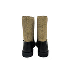 Borbonese Beige Leather Women Boot
