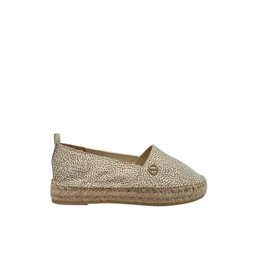Borbonese Green Textile Women Sandal